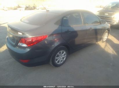 Lot #3035080997 2012 HYUNDAI ACCENT GLS