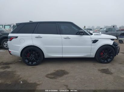 Lot #3051089666 2022 LAND ROVER RANGE ROVER SPORT HST MHEV