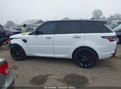 Lot #3051089666 2022 LAND ROVER RANGE ROVER SPORT HST MHEV