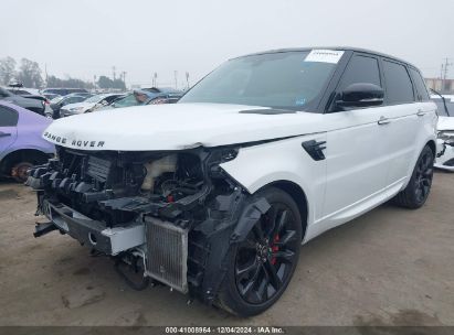 Lot #3051089666 2022 LAND ROVER RANGE ROVER SPORT HST MHEV