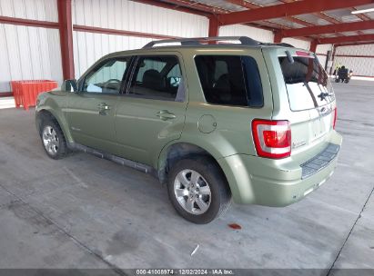 Lot #3056062476 2009 FORD ESCAPE HYBRID LIMITED