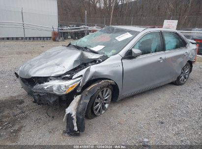 Lot #3052073416 2015 TOYOTA CAMRY HYBRID XLE