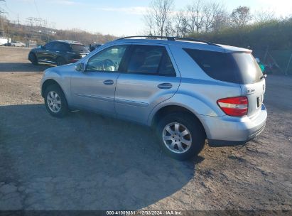 Lot #3051076164 2007 MERCEDES-BENZ ML 350 4MATIC