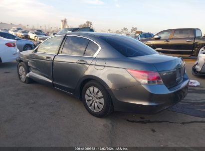 Lot #3035092882 2009 HONDA ACCORD 2.4 LX