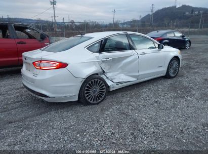 Lot #3042566475 2014 FORD FUSION HYBRID TITANIUM