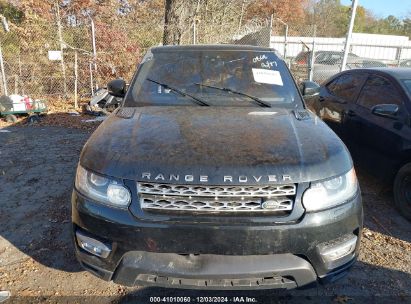 Lot #3046377271 2017 LAND ROVER RANGE ROVER SPORT 3.0L V6 TURBOCHARGED DIESEL HSE TD6