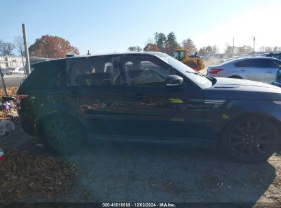 Lot #3046377271 2017 LAND ROVER RANGE ROVER SPORT 3.0L V6 TURBOCHARGED DIESEL HSE TD6