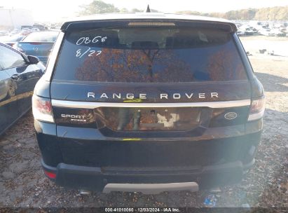 Lot #3046377271 2017 LAND ROVER RANGE ROVER SPORT 3.0L V6 TURBOCHARGED DIESEL HSE TD6