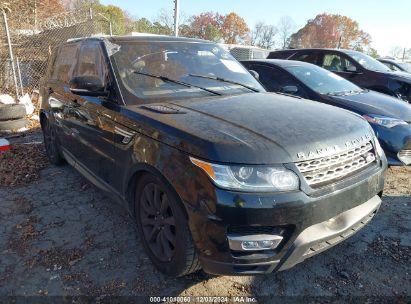 Lot #3046377271 2017 LAND ROVER RANGE ROVER SPORT 3.0L V6 TURBOCHARGED DIESEL HSE TD6