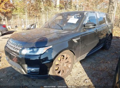 Lot #3046377271 2017 LAND ROVER RANGE ROVER SPORT 3.0L V6 TURBOCHARGED DIESEL HSE TD6