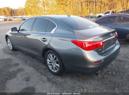 Lot #3034051216 2017 INFINITI Q50 2.0T BASE