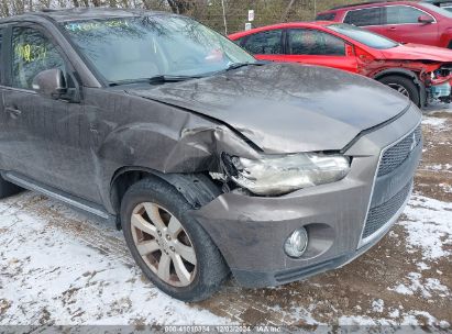 Lot #3034051207 2012 MITSUBISHI OUTLANDER GT