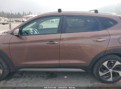 Lot #3035092814 2017 HYUNDAI TUCSON LIMITED