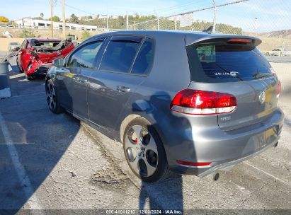 Lot #3035092808 2010 VOLKSWAGEN GTI 4-DOOR