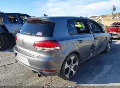 Lot #3035092808 2010 VOLKSWAGEN GTI 4-DOOR