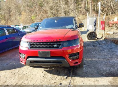 Lot #3045351526 2016 LAND ROVER RANGE ROVER SPORT 3.0L V6 SUPERCHARGED HSE