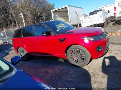 Lot #3045351526 2016 LAND ROVER RANGE ROVER SPORT 3.0L V6 SUPERCHARGED HSE