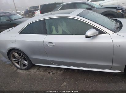 Lot #3035092793 2011 AUDI S5 4.2 PREMIUM PLUS