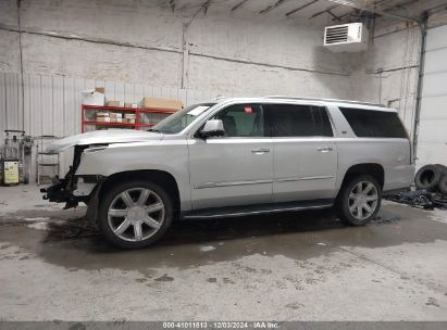 Lot #3037522870 2020 CADILLAC ESCALADE ESV 4WD LUXURY