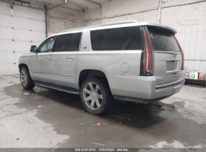 Lot #3037522870 2020 CADILLAC ESCALADE ESV 4WD LUXURY