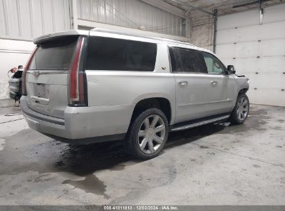 Lot #3037522870 2020 CADILLAC ESCALADE ESV 4WD LUXURY