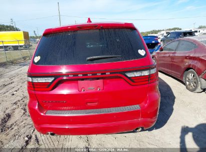 Lot #3034051070 2018 DODGE DURANGO SXT RWD