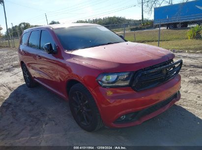 Lot #3034051070 2018 DODGE DURANGO SXT RWD