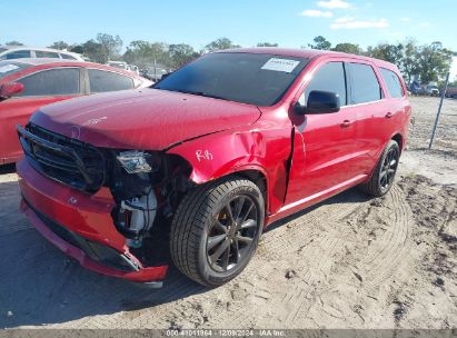 Lot #3034051070 2018 DODGE DURANGO SXT RWD