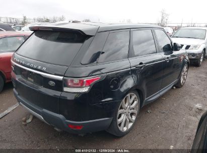 Lot #3050078209 2014 LAND ROVER RANGE ROVER SPORT 3.0L V6 SUPERCHARGED HSE