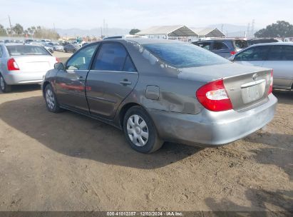 Lot #3035092771 2003 TOYOTA CAMRY LE