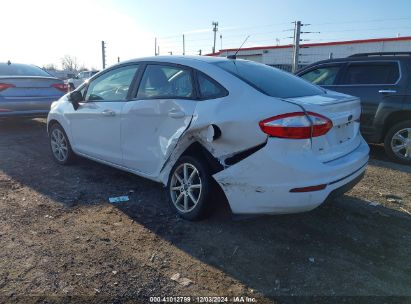 Lot #3034051056 2018 FORD FIESTA SE