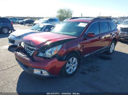 Lot #3035088868 2012 SUBARU OUTBACK 2.5I PREMIUM