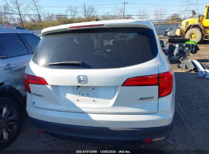 Lot #3034051048 2016 HONDA PILOT EX-L