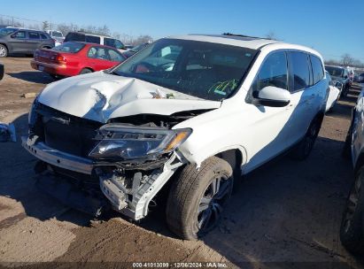 Lot #3034051048 2016 HONDA PILOT EX-L