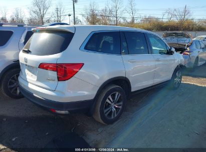 Lot #3034051048 2016 HONDA PILOT EX-L