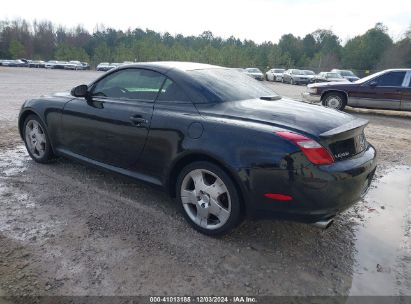 Lot #3037529351 2002 LEXUS SC 430