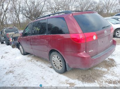 Lot #3052080274 2009 TOYOTA SIENNA XLE