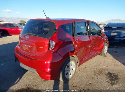 Lot #3035088867 2017 NISSAN VERSA NOTE SV