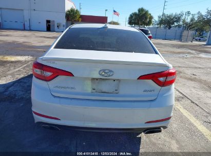 Lot #3034051043 2015 HYUNDAI SONATA SPORT