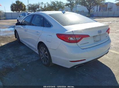 Lot #3034051043 2015 HYUNDAI SONATA SPORT