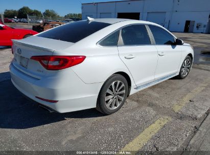 Lot #3034051043 2015 HYUNDAI SONATA SPORT