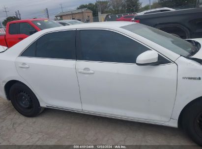 Lot #3037529348 2012 TOYOTA CAMRY HYBRID XLE