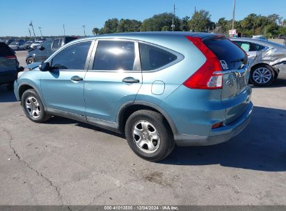 Lot #3034051045 2015 HONDA CR-V LX