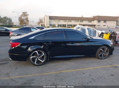 Lot #3053068282 2019 HONDA ACCORD SPORT