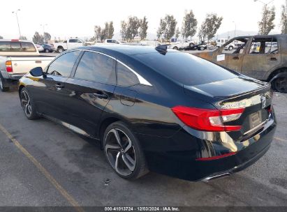 Lot #3053068282 2019 HONDA ACCORD SPORT