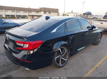 Lot #3053068282 2019 HONDA ACCORD SPORT