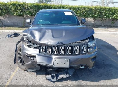 Lot #3053068274 2018 JEEP GRAND CHEROKEE ALTITUDE 4X4