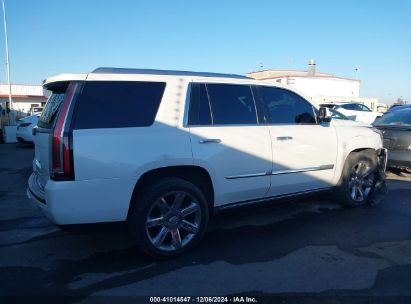 Lot #3035092576 2017 CADILLAC ESCALADE PLATINUM