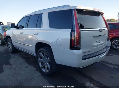 Lot #3035092576 2017 CADILLAC ESCALADE PLATINUM