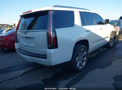 Lot #3035092576 2017 CADILLAC ESCALADE PLATINUM